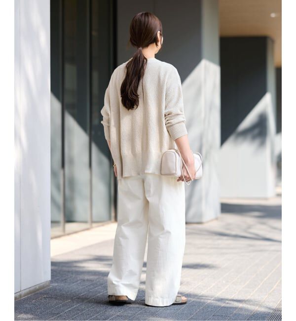 FRAMeWORK「≪洗濯機洗い可≫コットンナイロンタックパンツ」|その他|