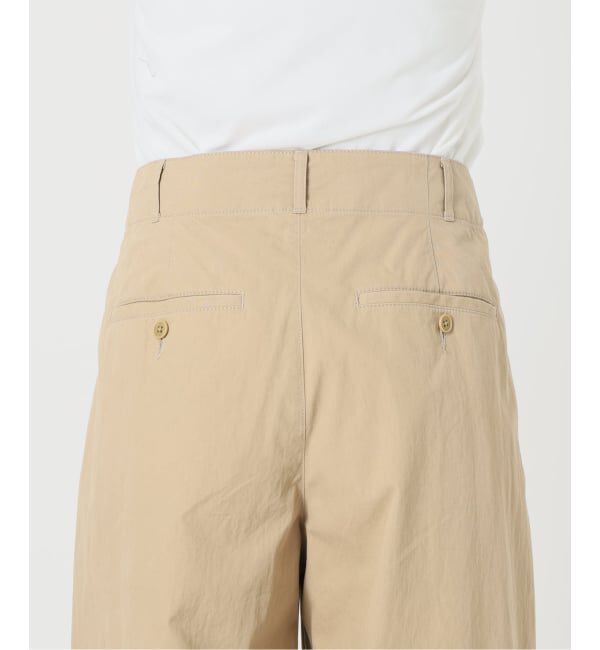 FRAMeWORK「≪洗濯機洗い可≫コットンナイロンタックパンツ」|その他|