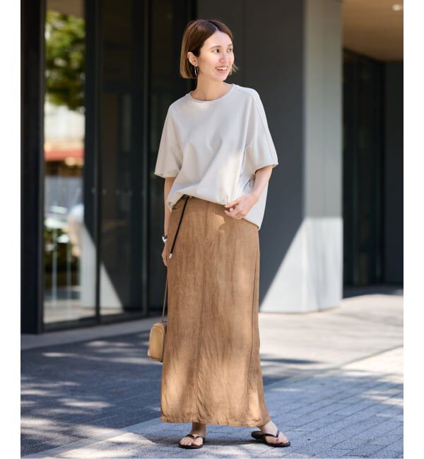 FRAMeWORK「≪一部カラーWEB限定 / 追加予約≫スムースコクーンプルオーバー」|Tシャツ・カットソー|