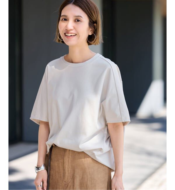 FRAMeWORK「≪一部カラーWEB限定 / 追加予約≫スムースコクーンプルオーバー」|Tシャツ・カットソー|