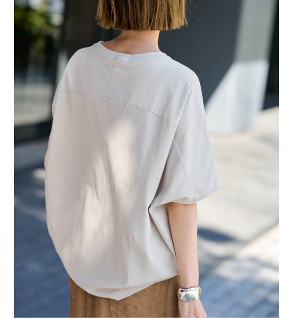 FRAMeWORK「≪一部カラーWEB限定 / 追加予約≫スムースコクーンプルオーバー」|Tシャツ・カットソー|