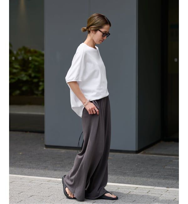 FRAMeWORK「≪一部カラーWEB限定 / 追加予約≫スムースコクーンプルオーバー」|Tシャツ・カットソー|