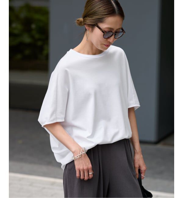 FRAMeWORK「≪一部カラーWEB限定 / 追加予約≫スムースコクーンプルオーバー」|Tシャツ・カットソー|