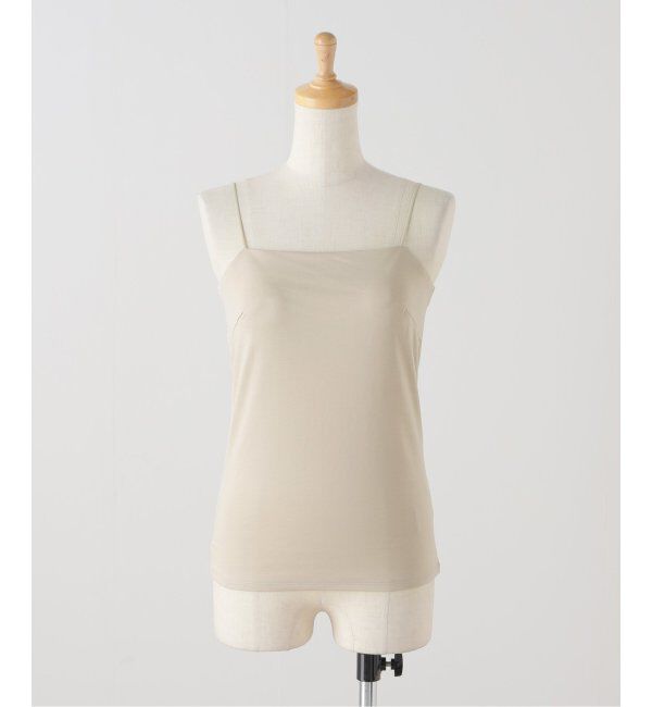  「《追加7》カップ付きキャミソール」|インナー|ベージュ
