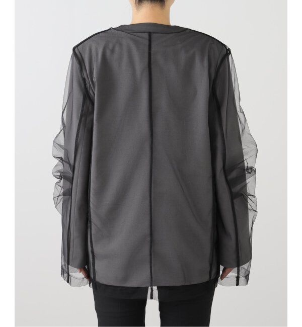  「レイヤードチュールジャケット」|その他|