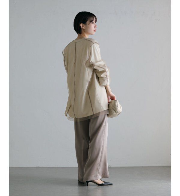  「レイヤードチュールジャケット」|その他|