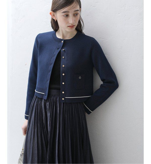  「【洗える】ウォッシャブルスムースカーディガン」|カーディガン|