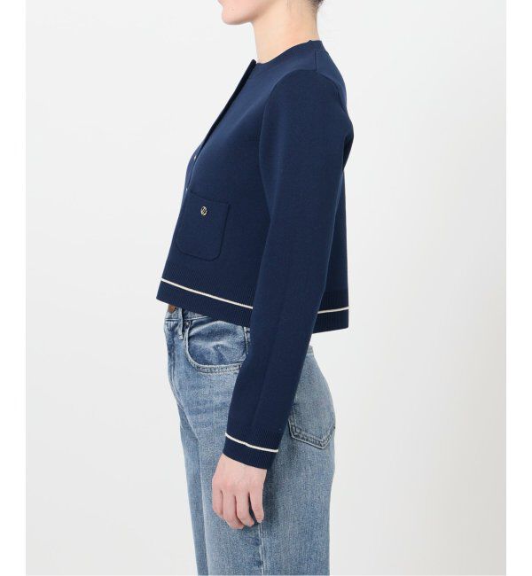  「【洗える】ウォッシャブルスムースカーディガン」|カーディガン|