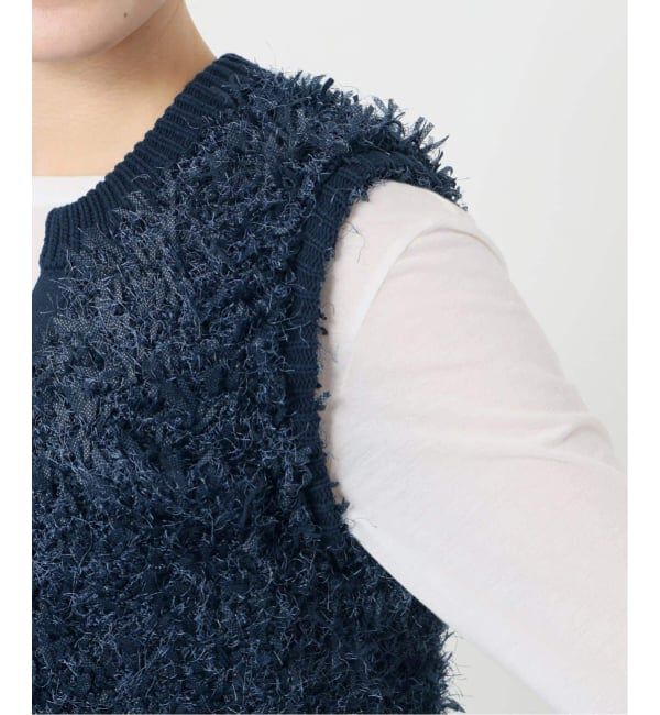  「【洗える】フェザーベスト」|ベスト・ジレ|