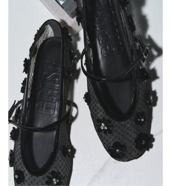 GRISE「GRISEシアーフラワーモチーフメリージェーン」|その他|