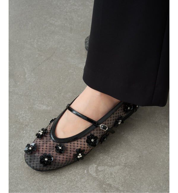 GRISE「GRISEシアーフラワーモチーフメリージェーン」|その他|