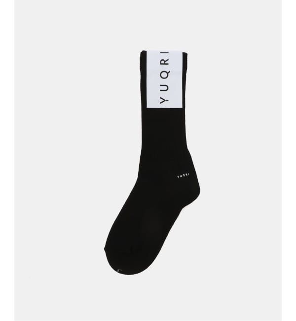 GRISE「YUQRI/ ユクリ walky  socks」|ソックス|ブラック