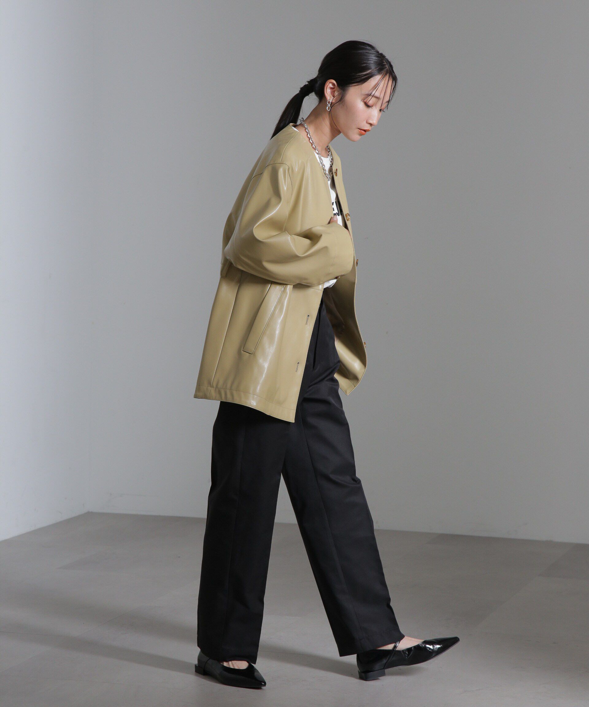 nano･universe「レディチノパンツ」|チノ|