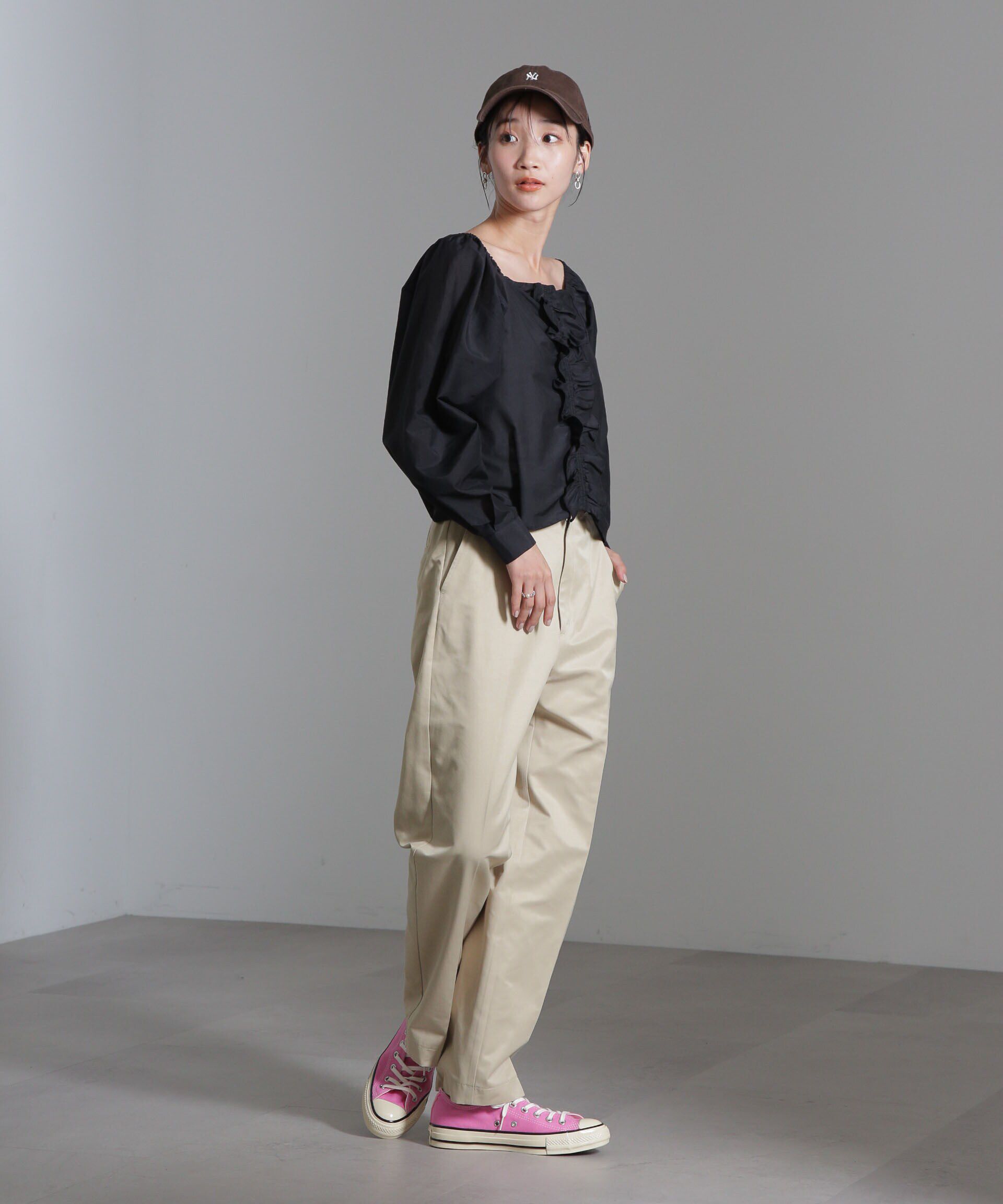 nano･universe「レディチノパンツ」|チノ|