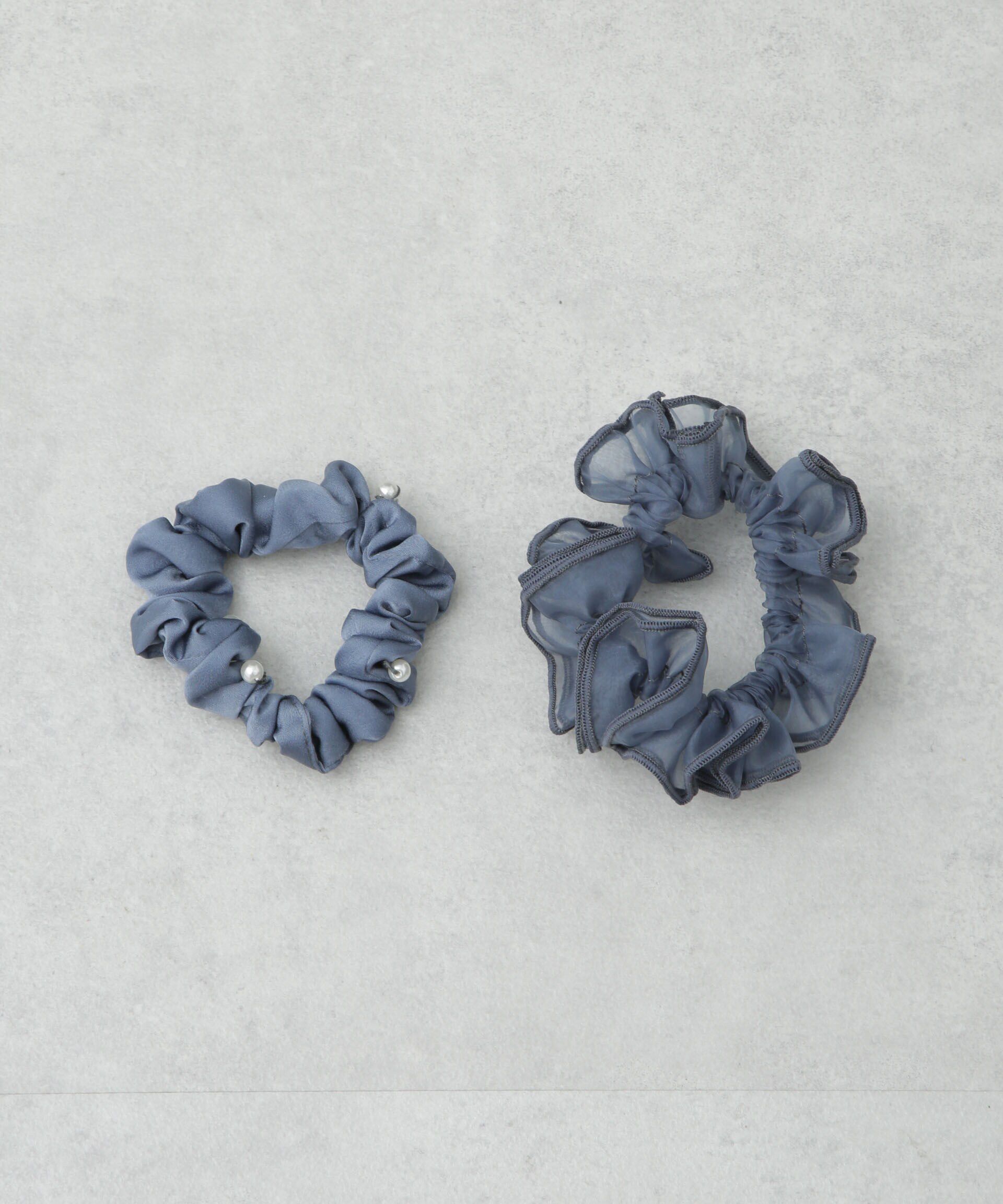 nano･universe「サテン＆オーガンシュシュセット」|その他|