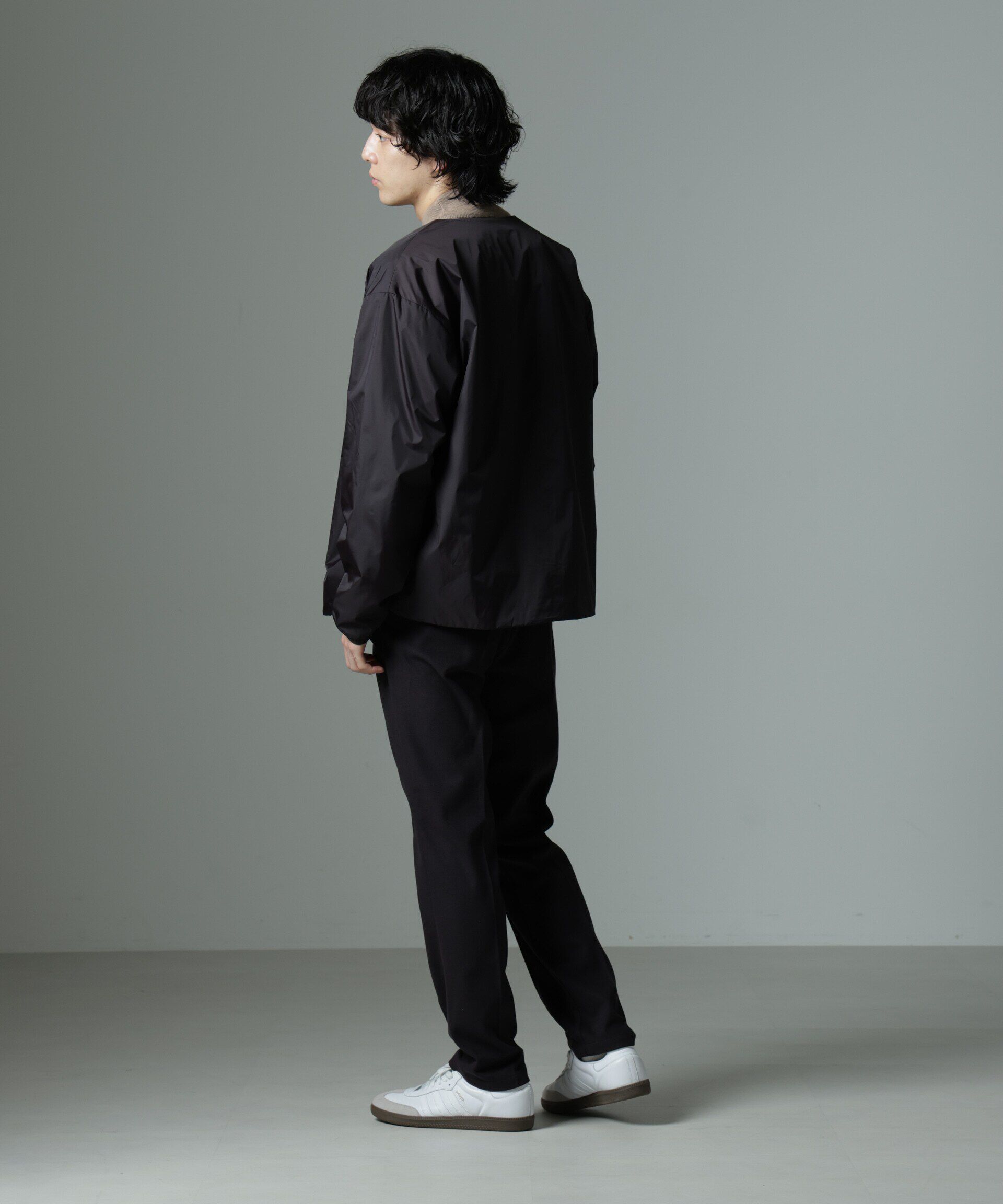 nano･universe「「MC」coveross(R)TECH WARM 裏起毛ツイル イージースラックス」|チノ|