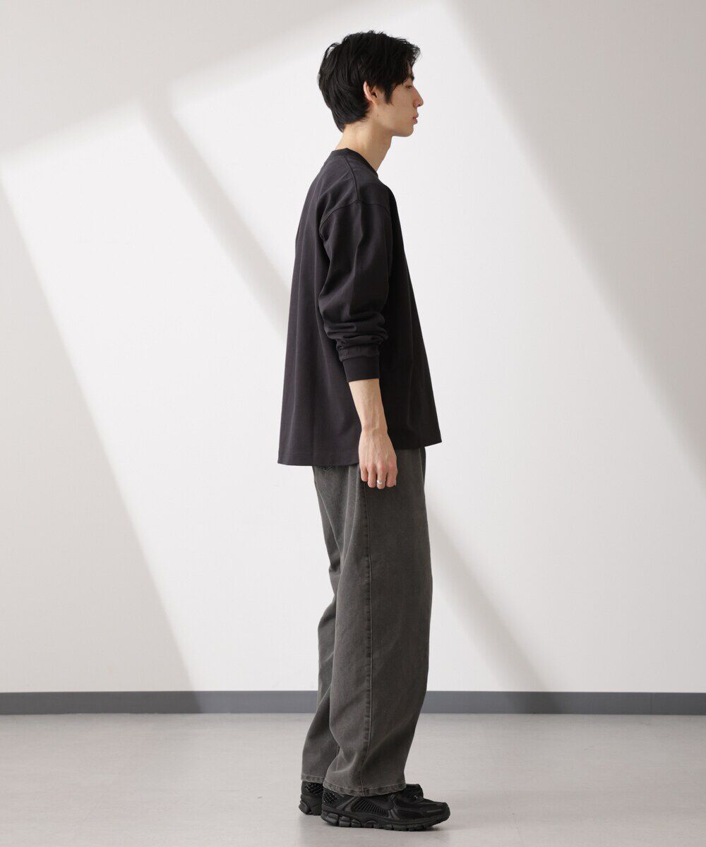 nano･universe「ヘビーオンスBigTシャツ 長袖」|Tシャツ・カットソー|