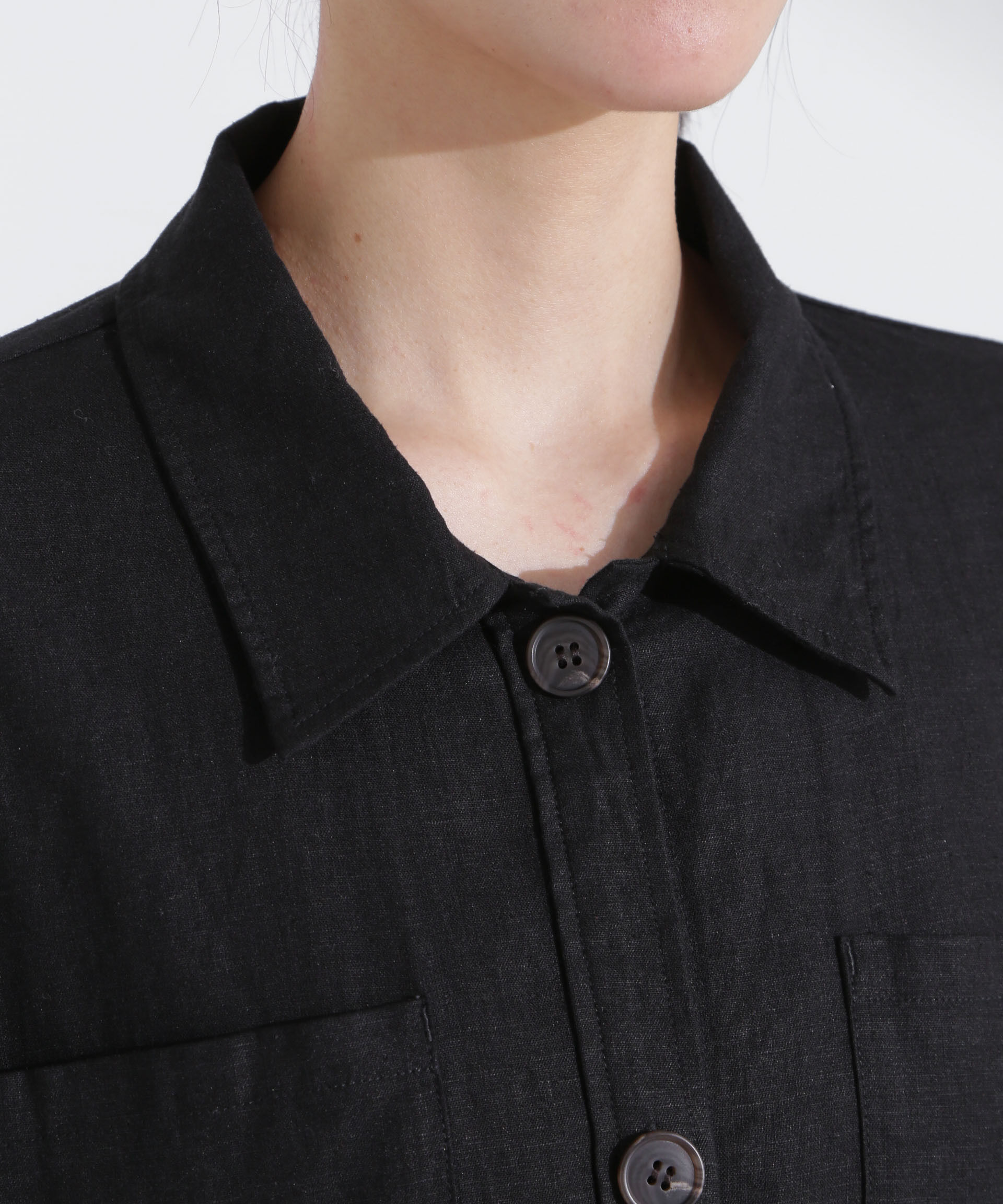 nano･universe「ポイントレースサファリジャケット」|テーラードジャケット|