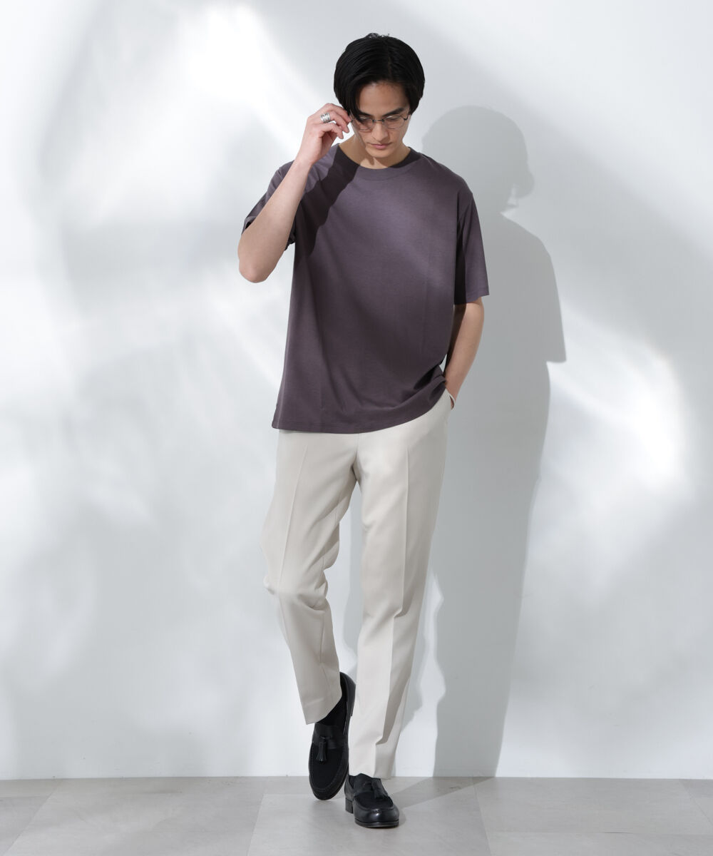 nano･universe「Anti Soaked(R)汗染み防止 De Light ミドルシルエットTシャツ」|Tシャツ・カットソー|