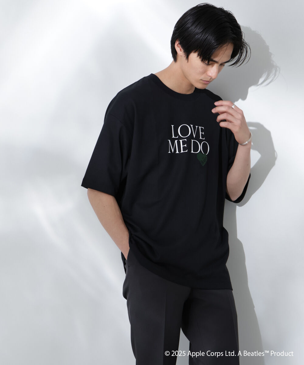 nano･universe「Anti Soaked(R)&times;BEATLES LOVE ME DO汗染み防止Tシャツ」|Tシャツ・カットソー|