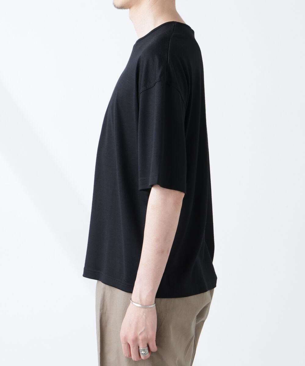 nano･universe「「ALL-DAYS COMFORT 100% WOOL」 エレガンスTEE」|Tシャツ・カットソー|