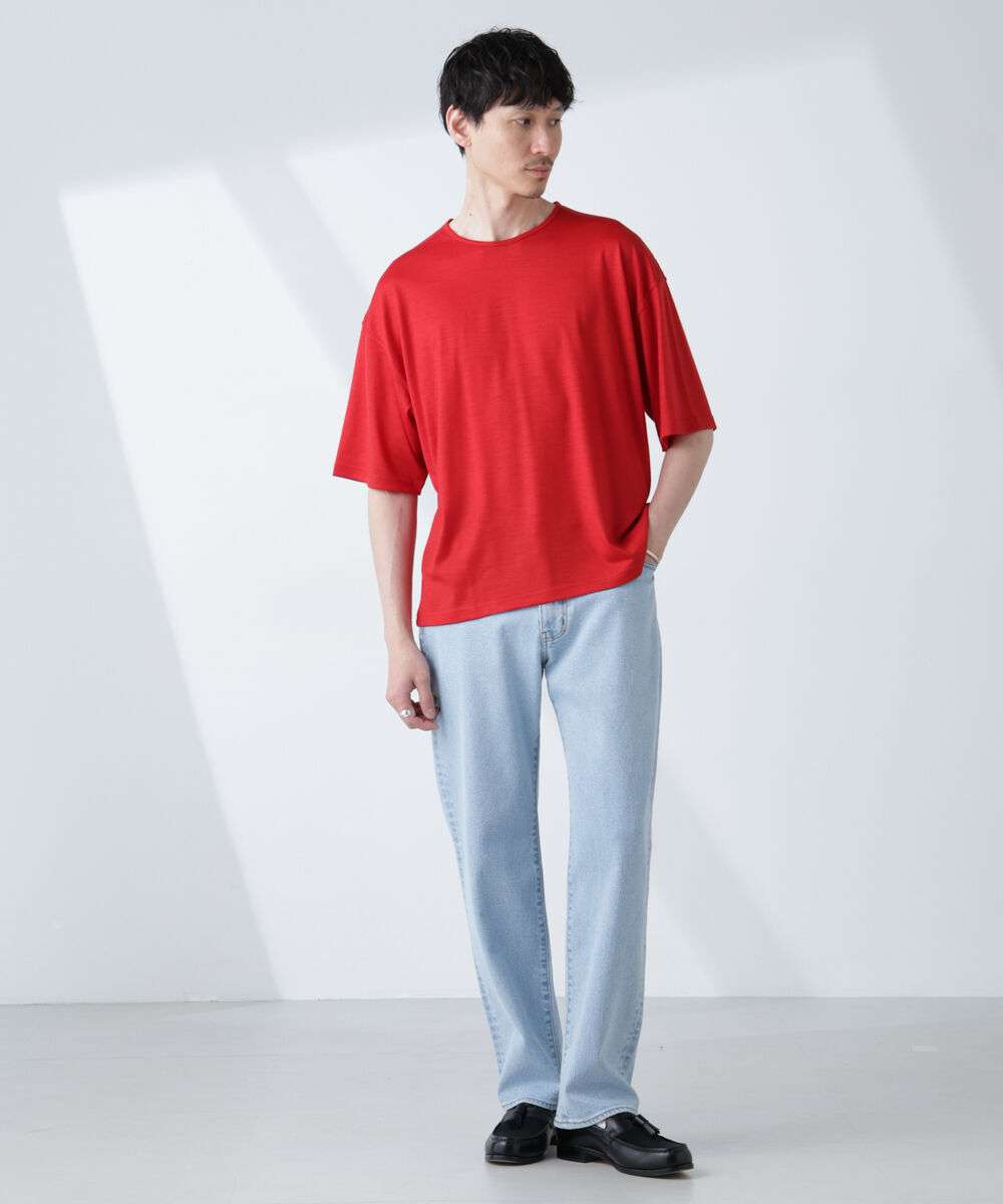 nano･universe「「ALL-DAYS COMFORT 100% WOOL」 エレガンスTEE」|Tシャツ・カットソー|