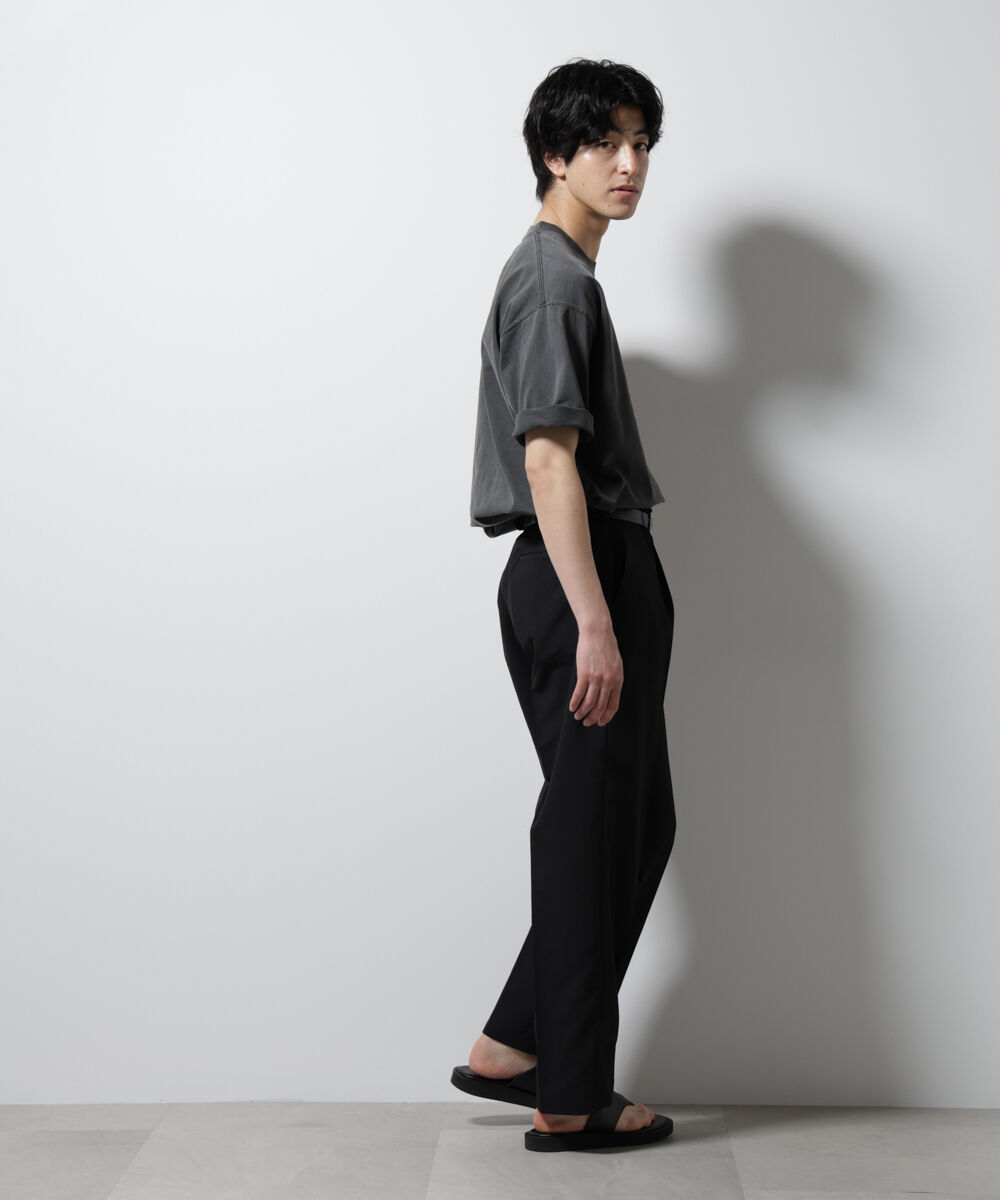 nano･universe「「MOFFISIE」オリジナル刺繍プリント Tシャツ 半袖」|Tシャツ・カットソー|