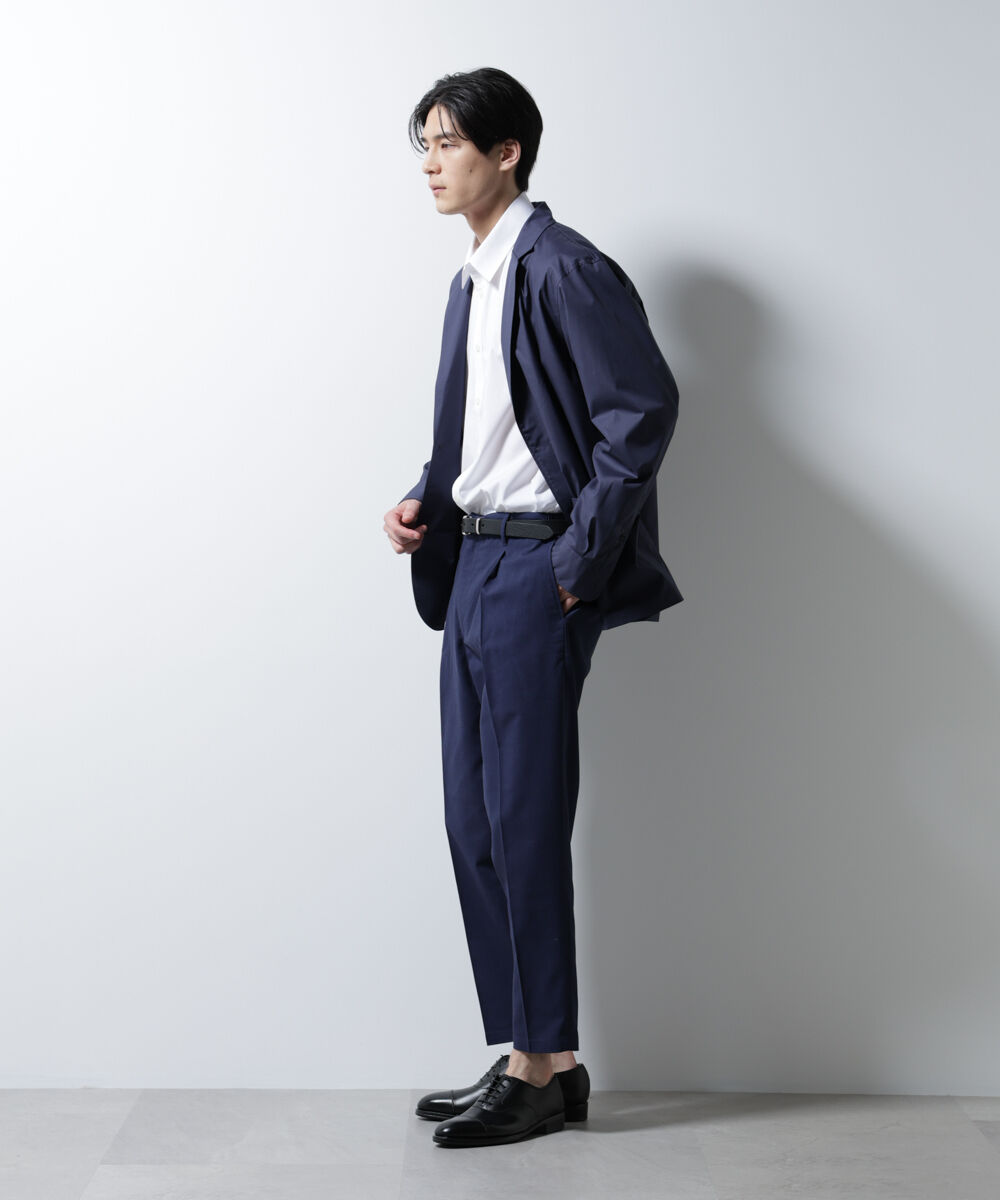 nano･universe「サイドシャーリング リネンパンツ」|チノ|