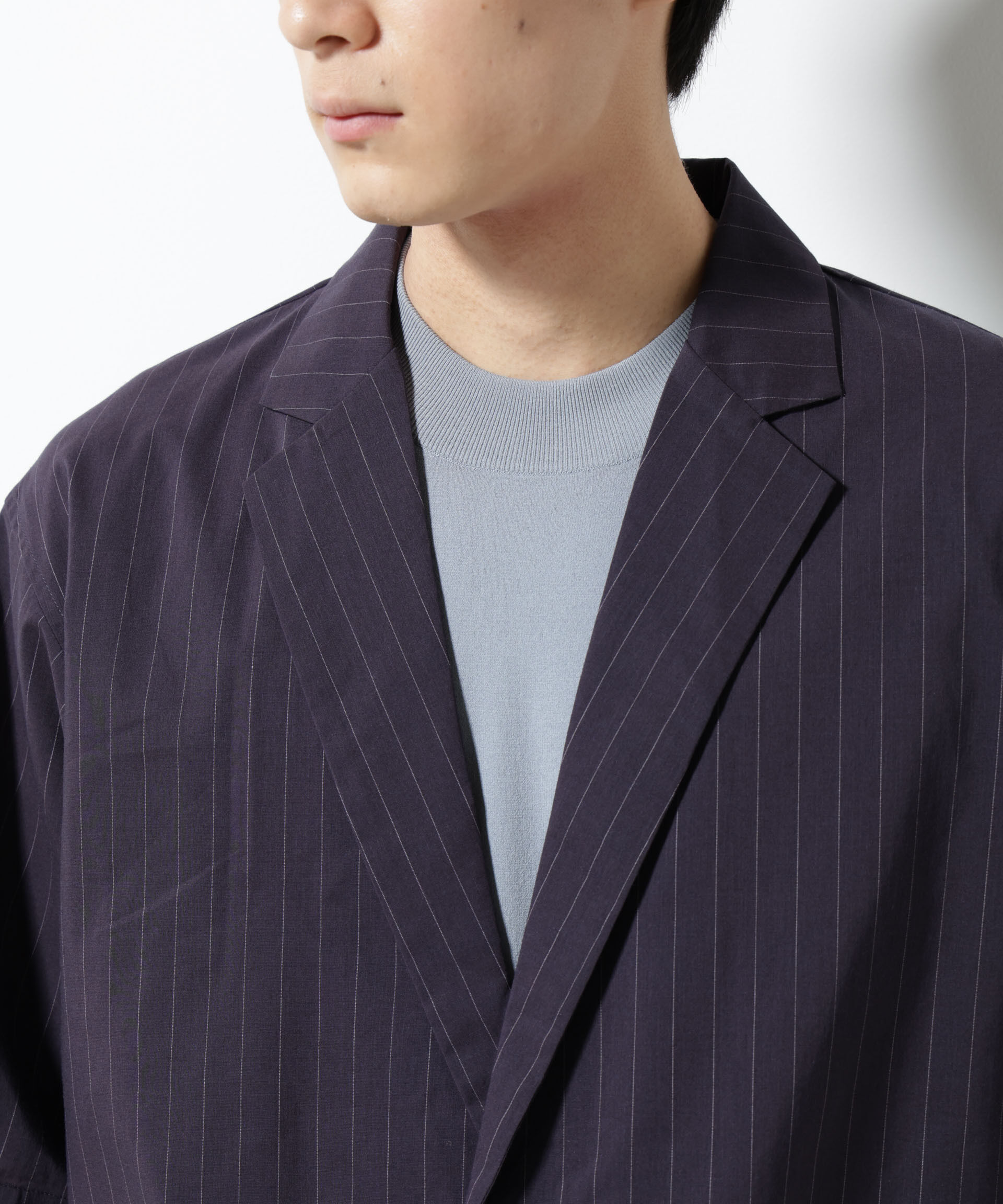 nano･universe「TEXBRID(R)シャツジャケット 半袖」|テーラードジャケット|