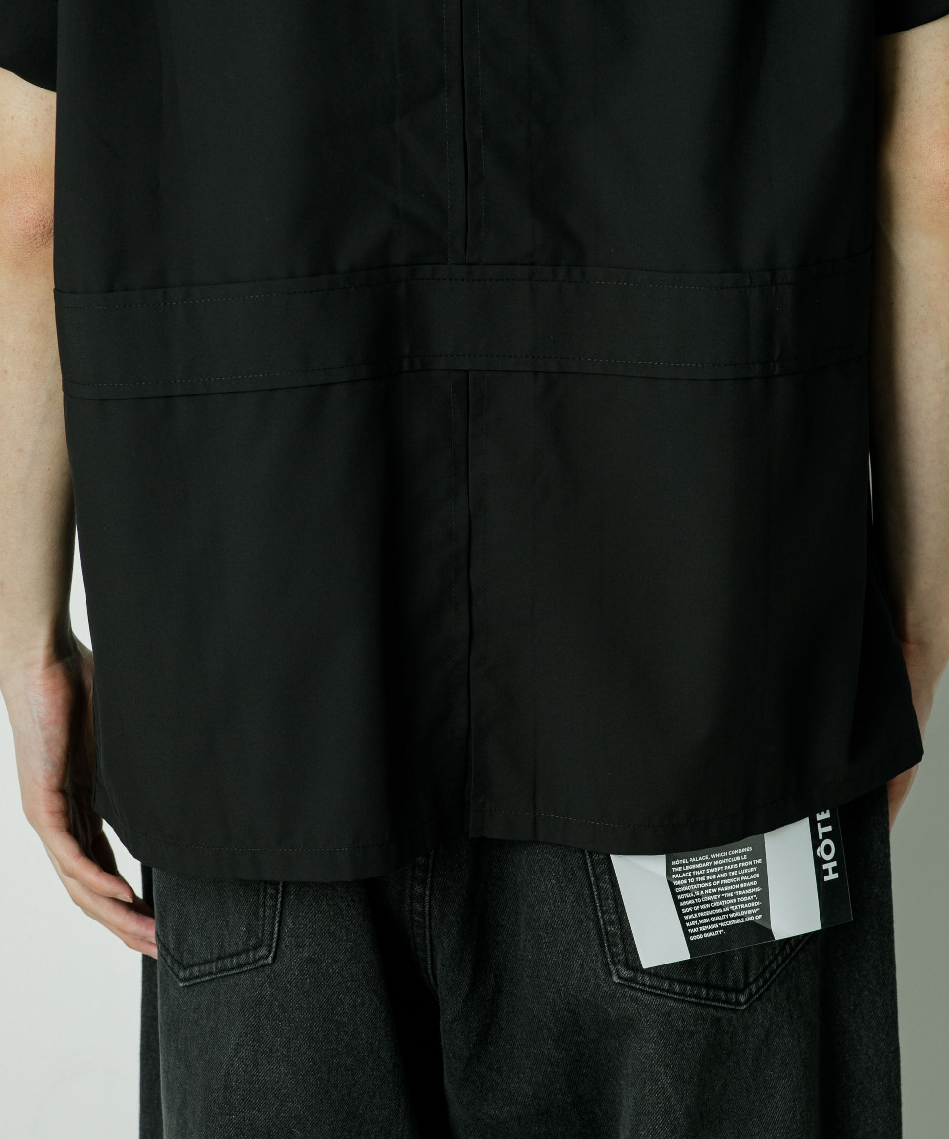 nano･universe「｢HOTEL PALACE｣TRポプリンサファリシャツ」|シャツ・ブラウス|