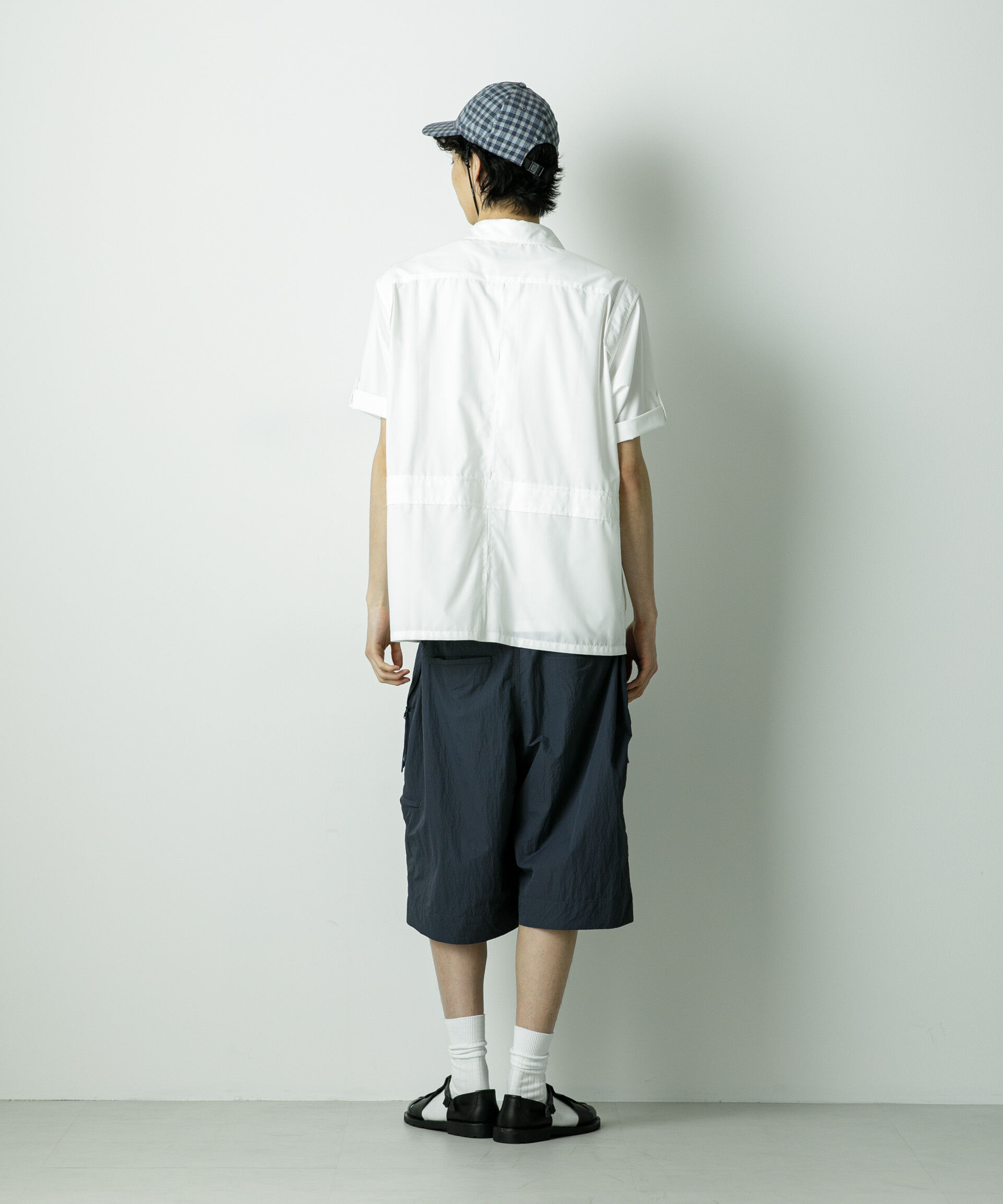 nano･universe「｢HOTEL PALACE｣TRポプリンサファリシャツ」|シャツ・ブラウス|