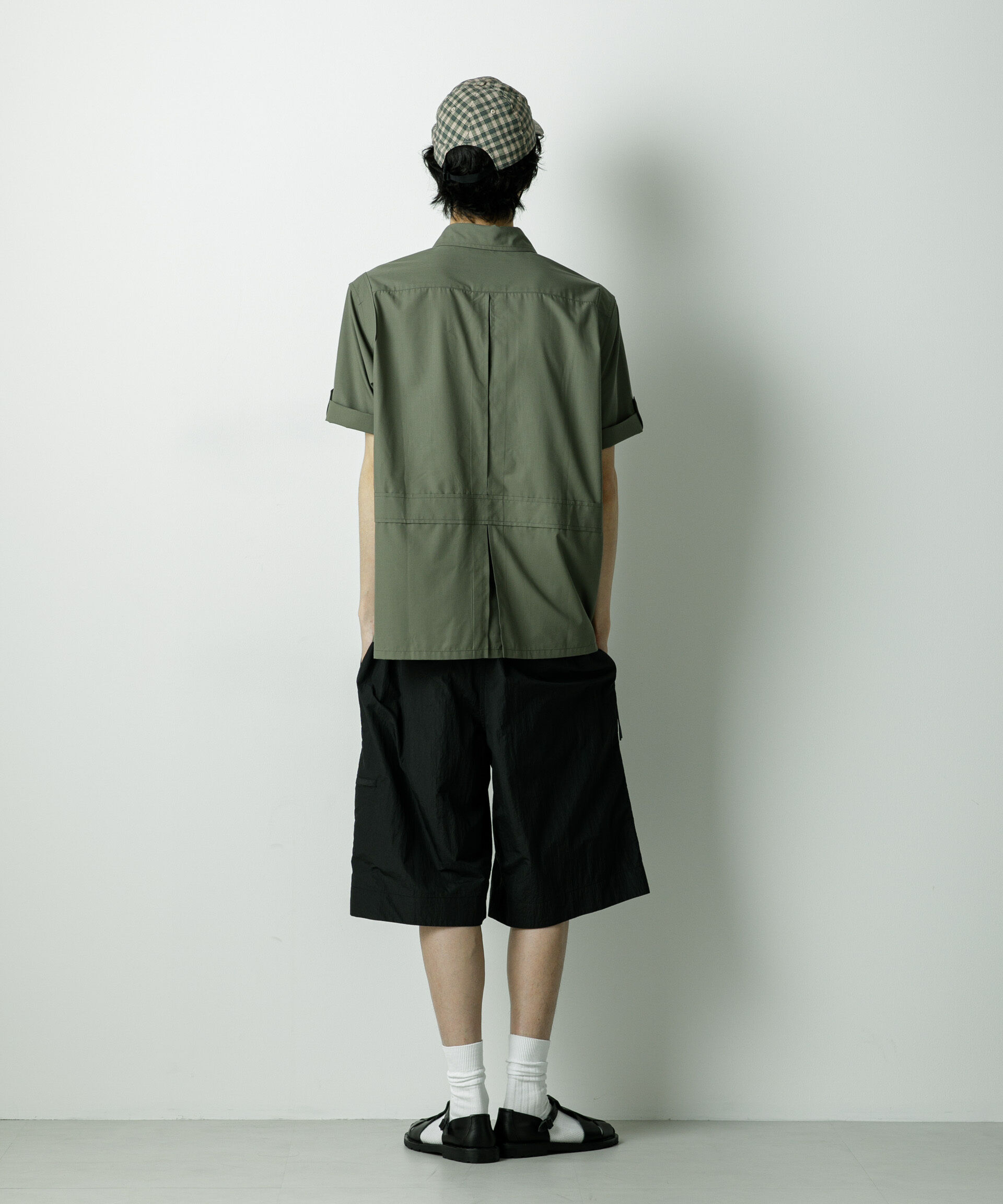 nano･universe「｢HOTEL PALACE｣TRポプリンサファリシャツ」|シャツ・ブラウス|