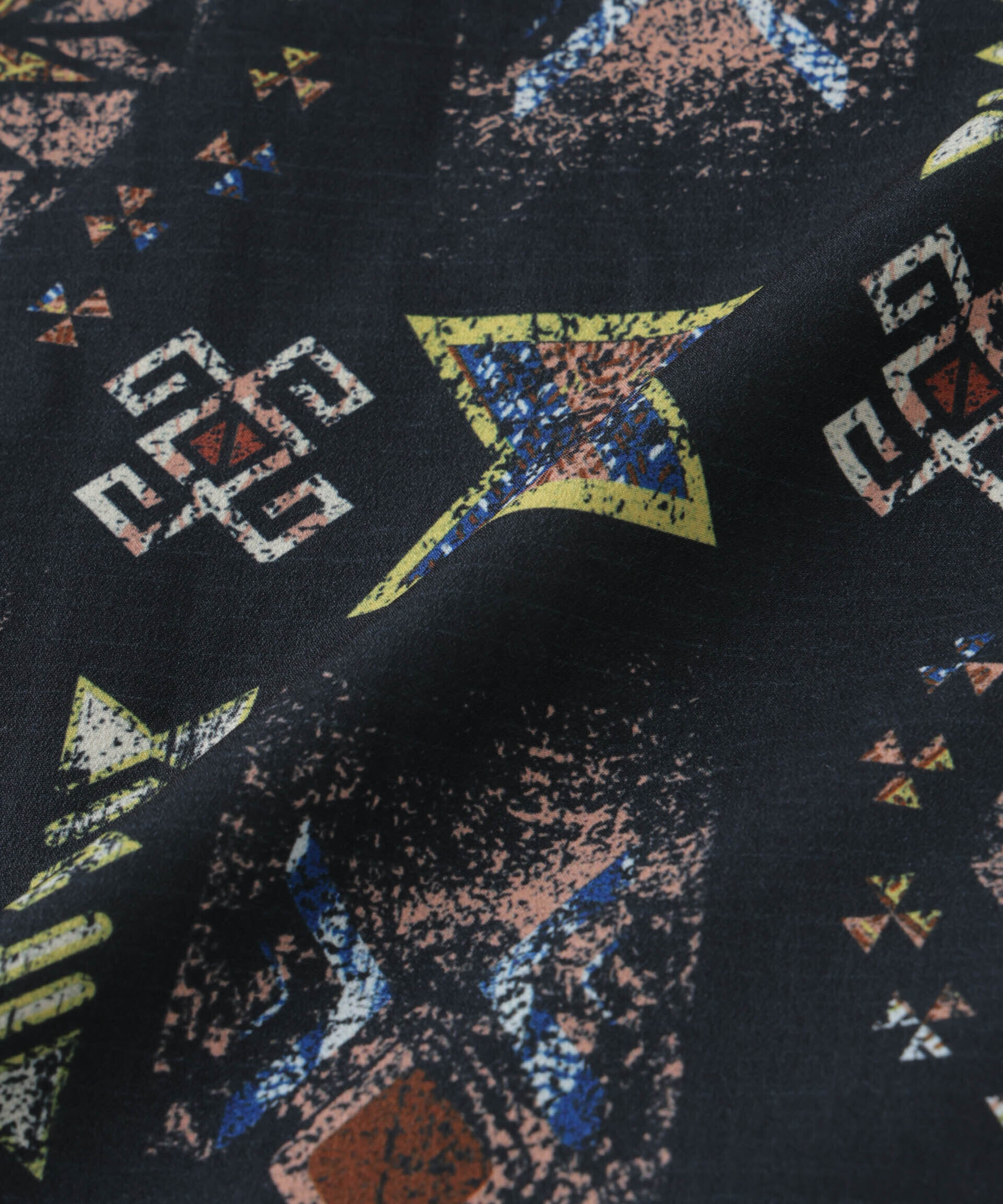 nano･universe「デジタルプリントシャツ 半袖」|シャツ・ブラウス|