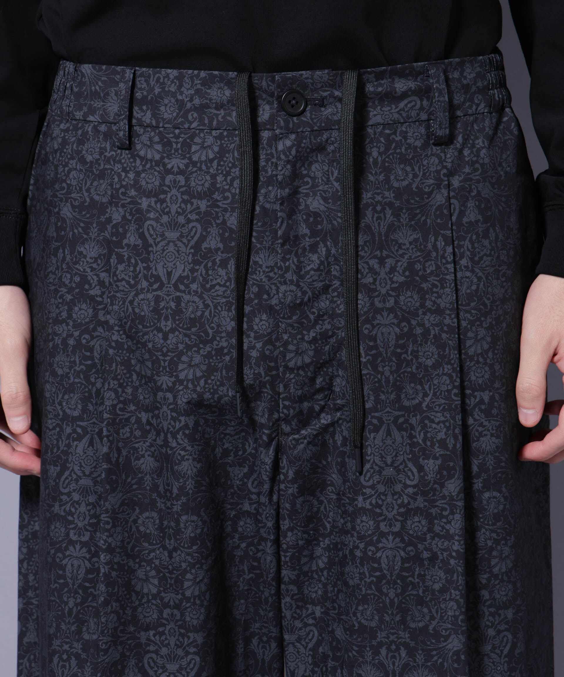 nano･universe「オリジナルパターンイージーパンツ」|チノ|