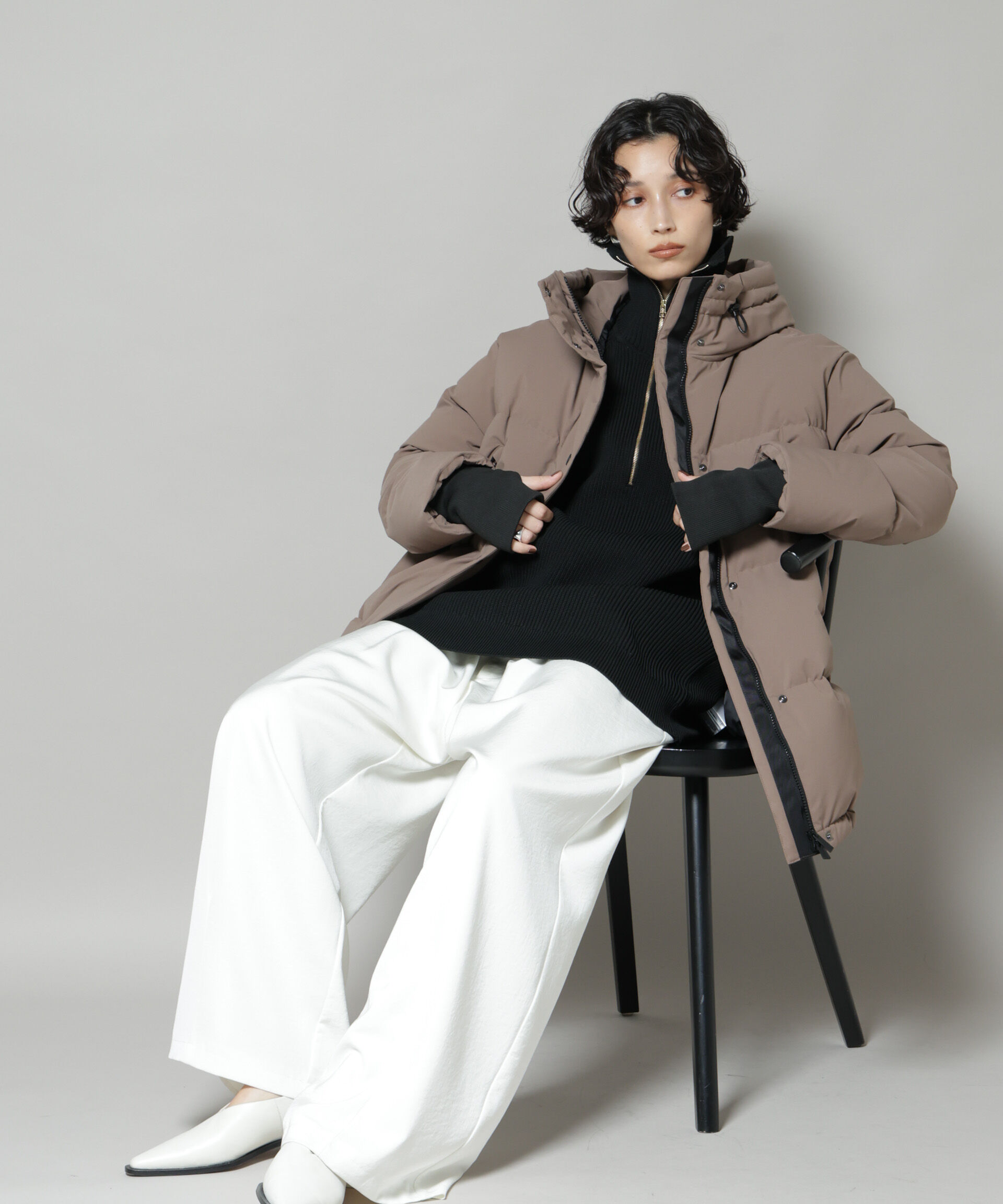 nano･universe「「西川ダウン(R)」ソロテックスAラインダウン」|ダウン|