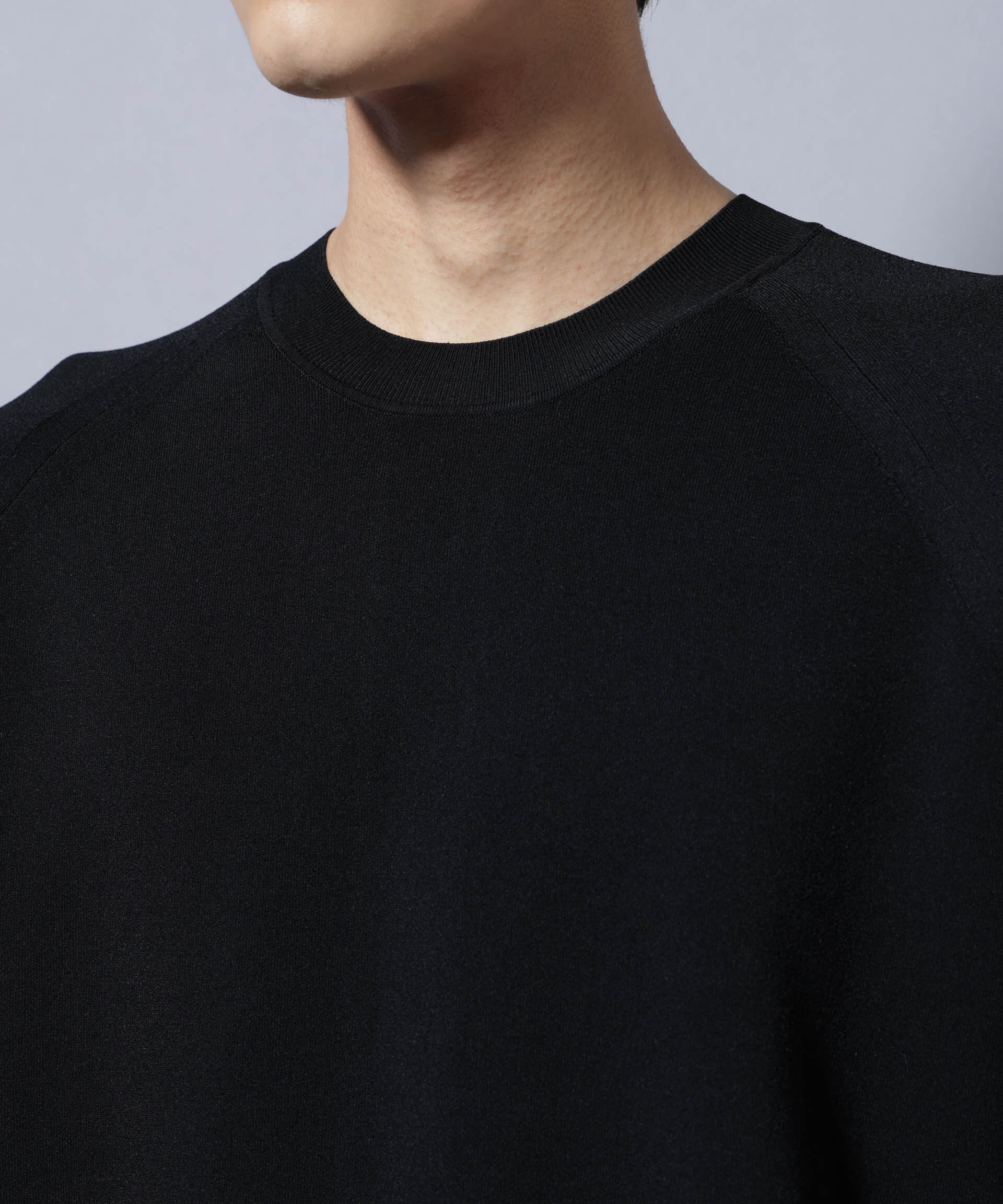 nano･universe「ELITE 7 FUNCTION W-FACE クルーネック」|ニット・セーター|