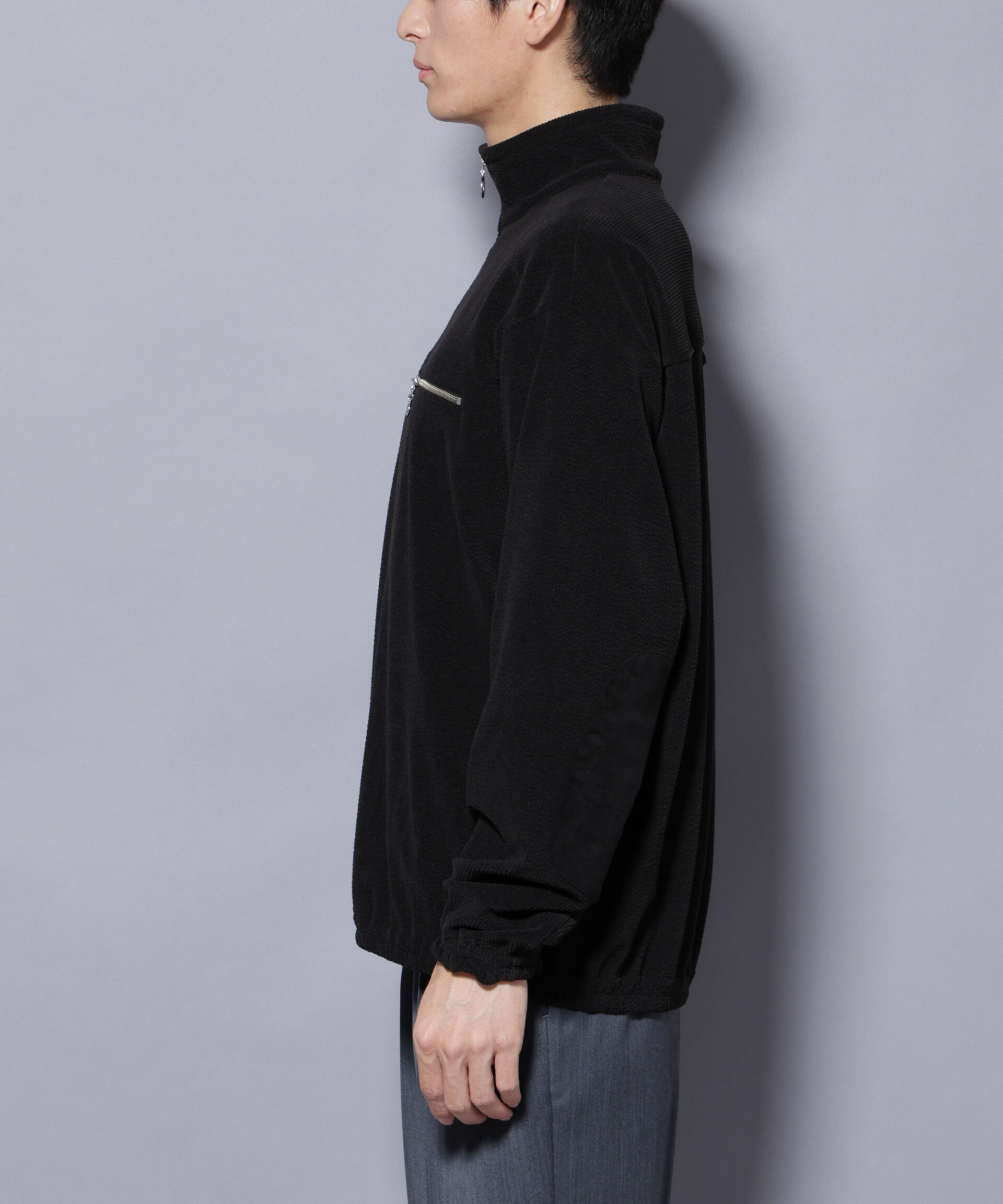 nano･universe「モールJQDコーデュロイハーフジッププルオーバー」|Tシャツ・カットソー|