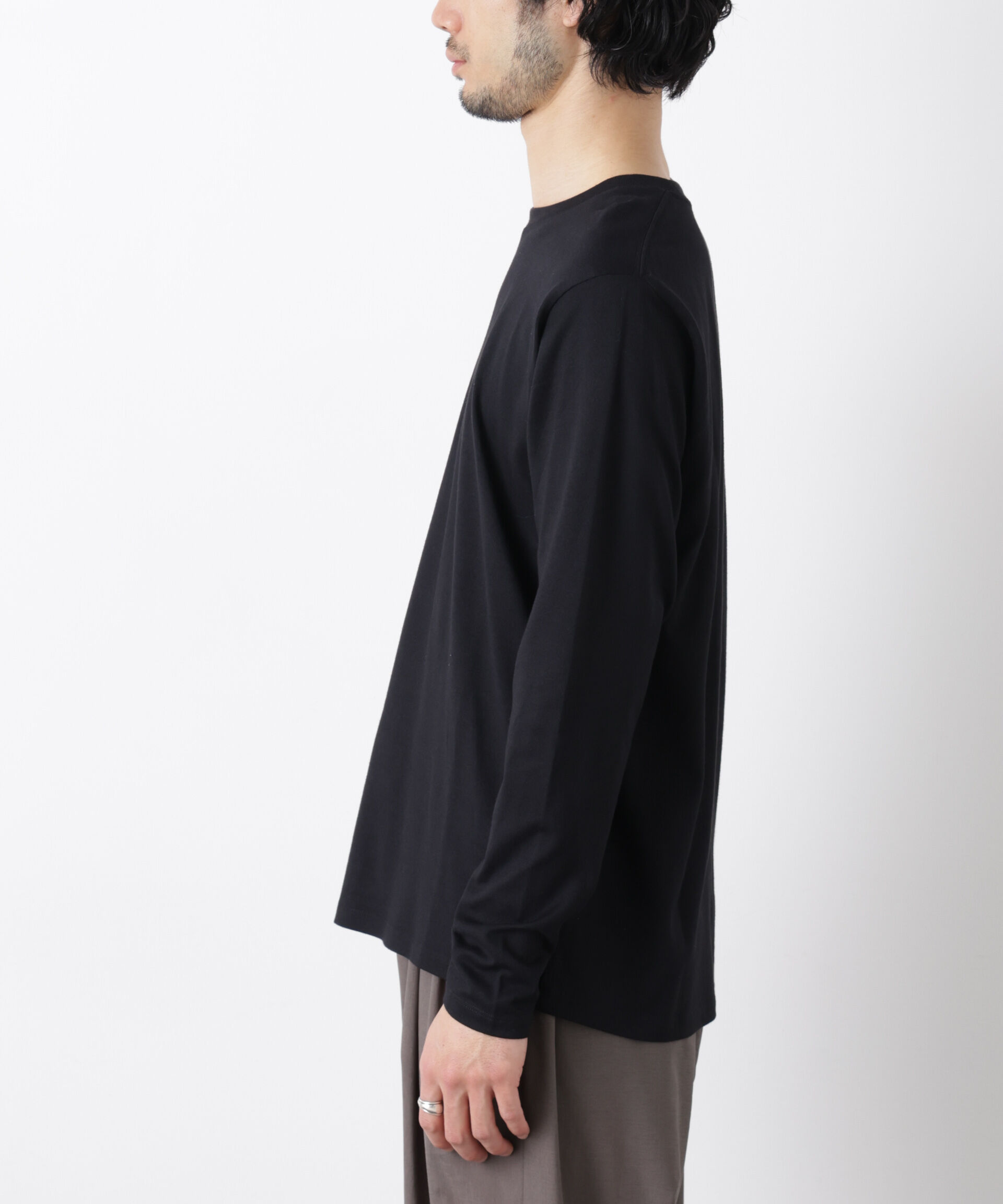 nano･universe「Anti Soaked(R)汗染み防止 クルーネックTシャツ」|Tシャツ・カットソー|