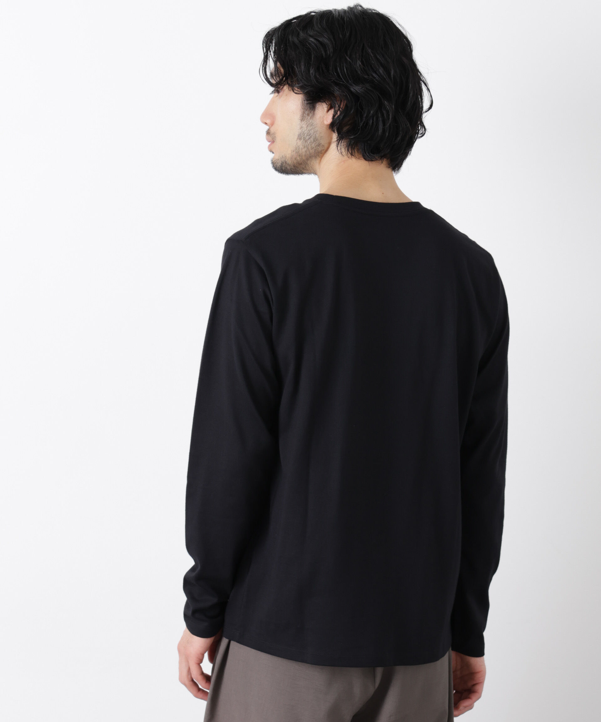 nano･universe「Anti Soaked(R)汗染み防止 クルーネックTシャツ」|Tシャツ・カットソー|