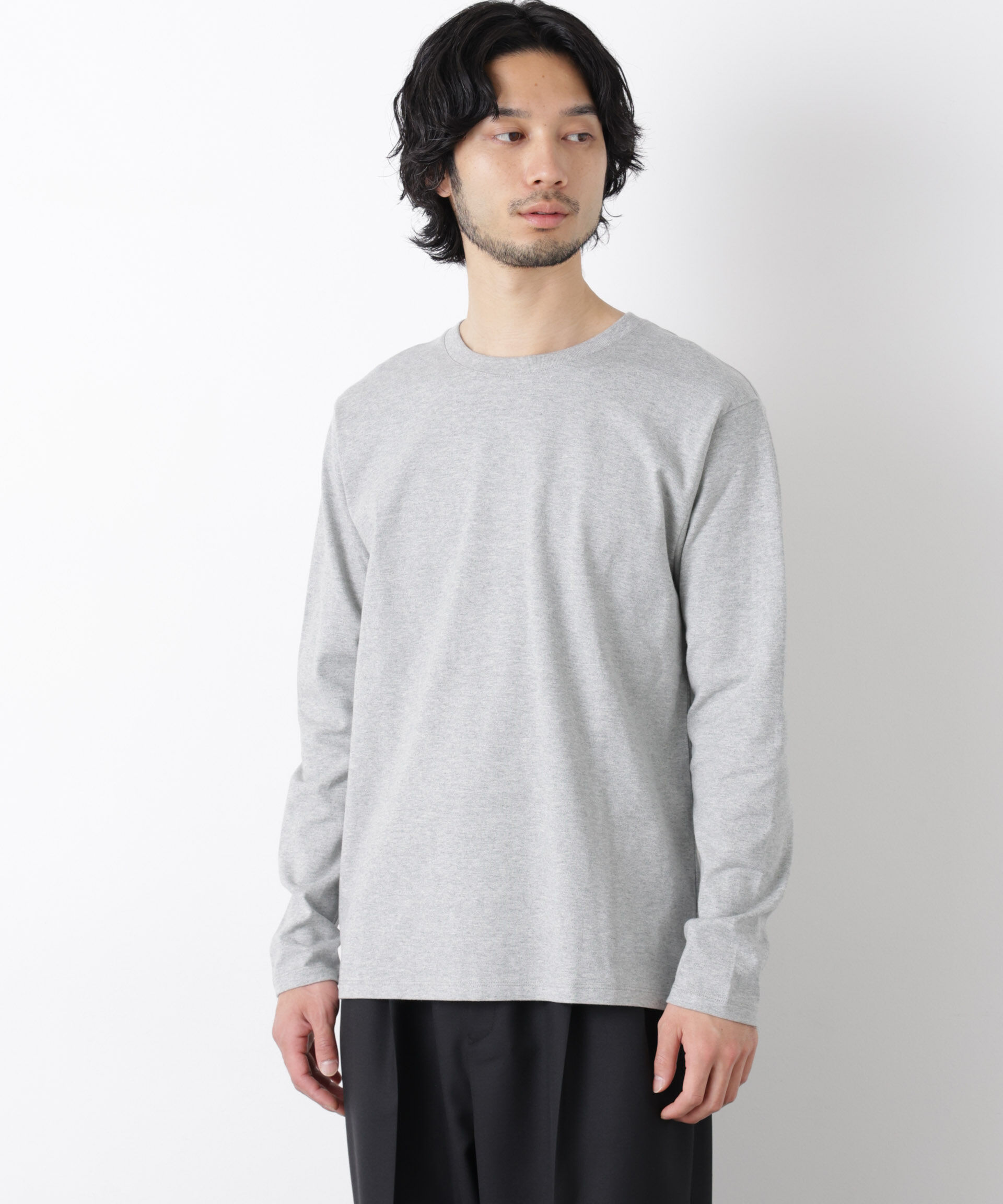 nano･universe「Anti Soaked(R)汗染み防止 クルーネックTシャツ」|Tシャツ・カットソー|