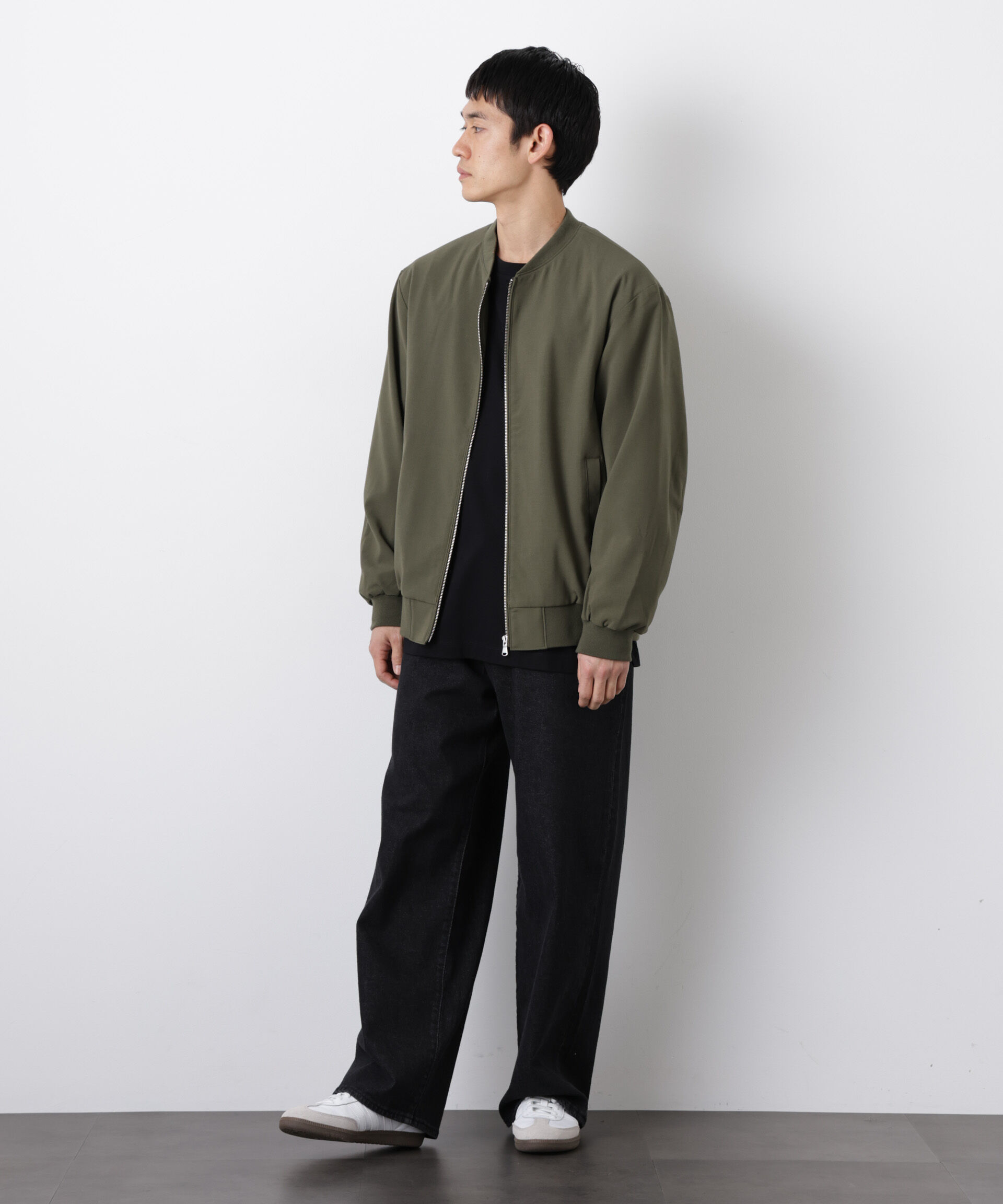 nano･universe「TRインタックMA-1」|ブルゾン・スタジャン|