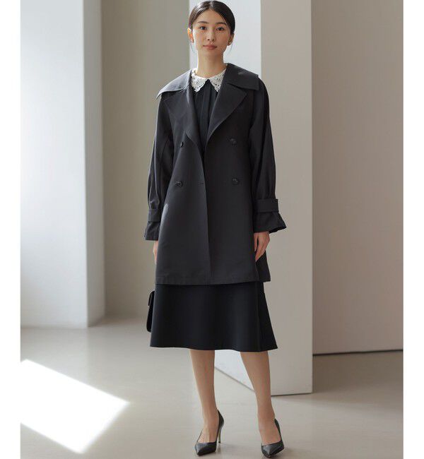 組曲「【KUMIKYOKU NAVY】コンフォータブルドレープ フレアスカート」|スカート|