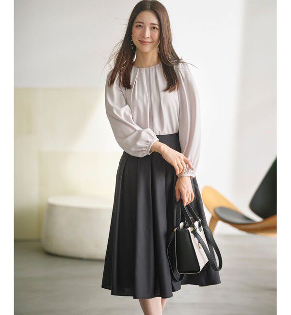 組曲「タックフレアカラースカート」|スカート|