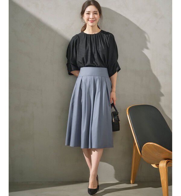 組曲「タックフレアカラースカート」|スカート|