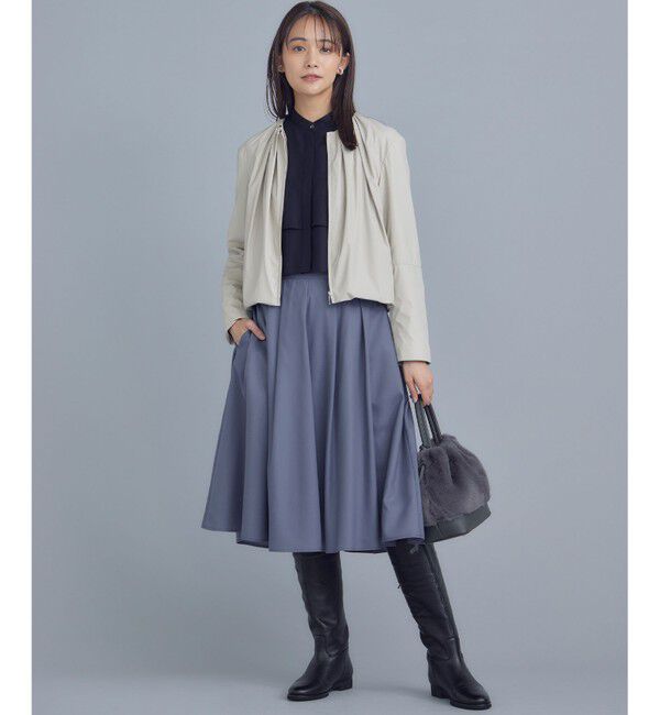 組曲「タックフレアカラースカート」|スカート|