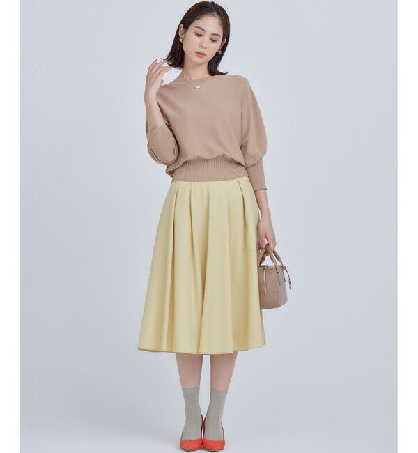 組曲「タックフレアカラースカート」|スカート|