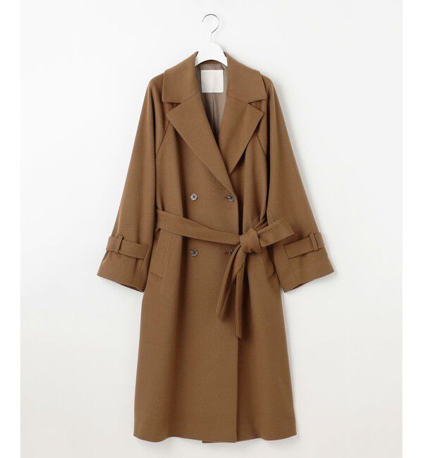 自由区「【SHIHOさん着用】Super100sライトビーバーロング コート」|その他|