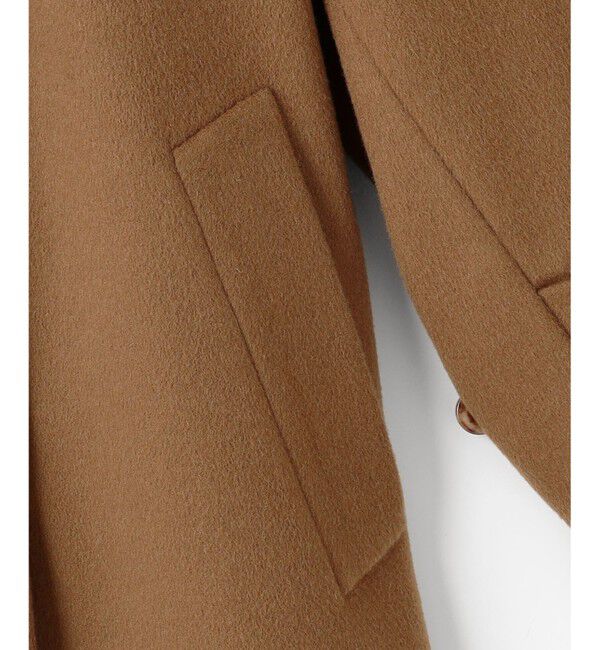 自由区「【SHIHOさん着用】Super100sライトビーバーロング コート」|その他|