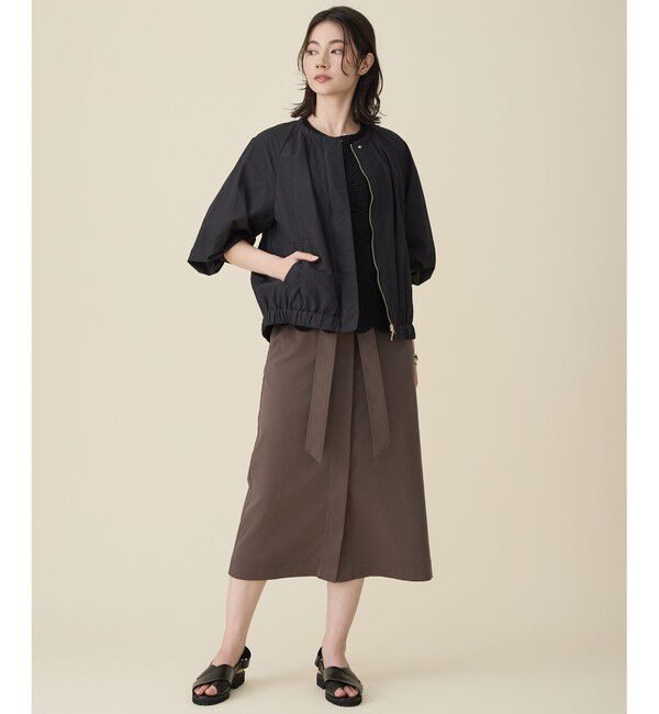 自由区「【カタログ掲載・持ち運びに最適】フォルム ブルゾン」|ブルゾン・スタジャン|