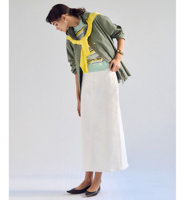 23区「【VERY3月号掲載/撥水加工】ライトツイル フーディーアウター」|ミリタリー・モッズコート|